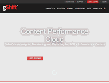 Tablet Screenshot of gshiftlabs.com